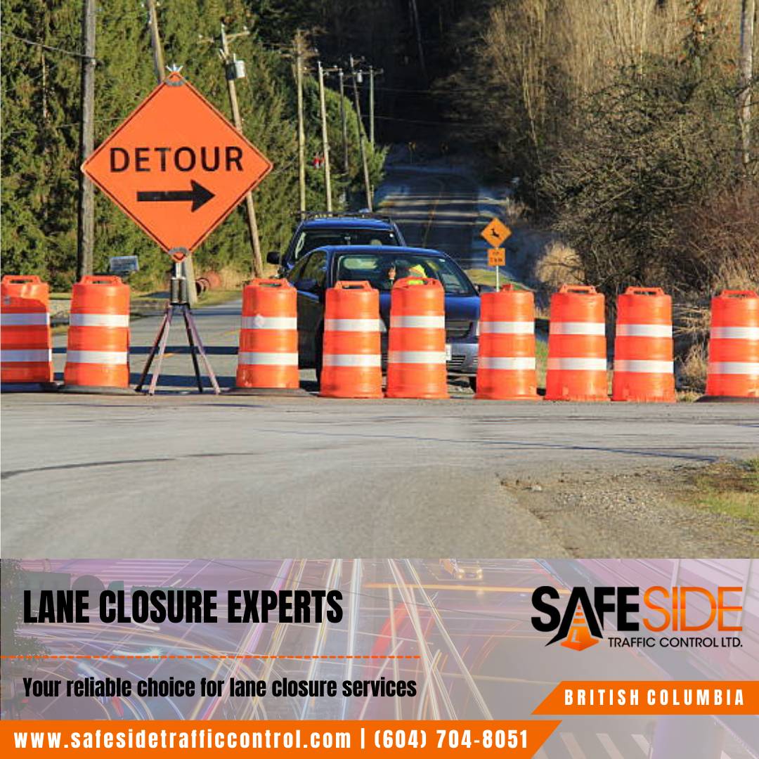 Traffic management solutions Temporary Flagging Services Coquitlam