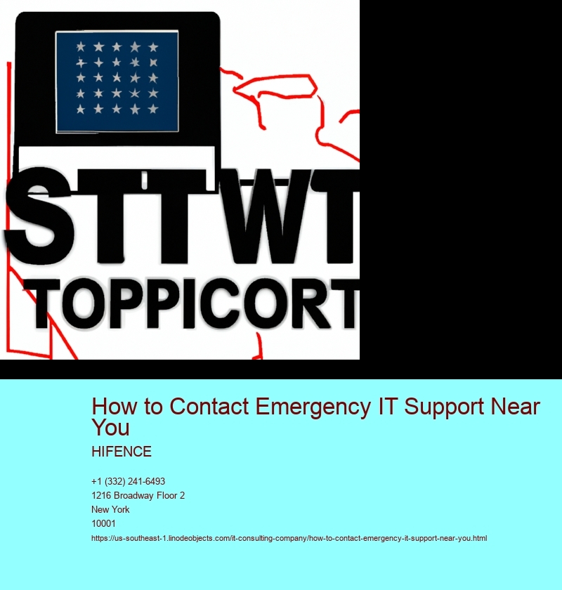 How to Contact Emergency IT Support Near You