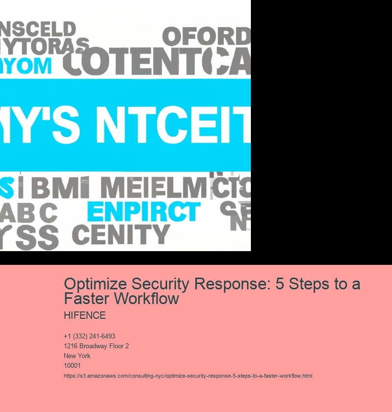 Optimize Security Response: 5 Steps to a Faster Workflow