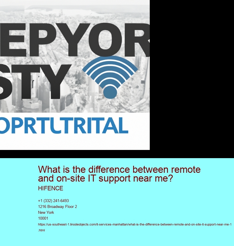 Definition of remote IT support