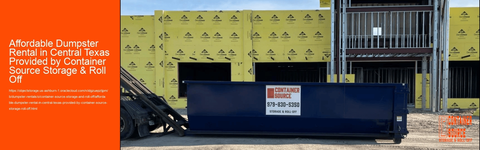 Affordable Dumpster Rental
