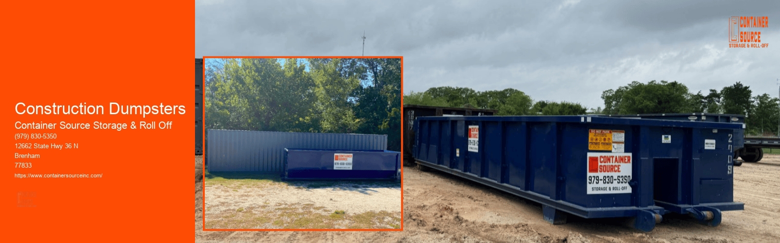 Construction Dumpsters