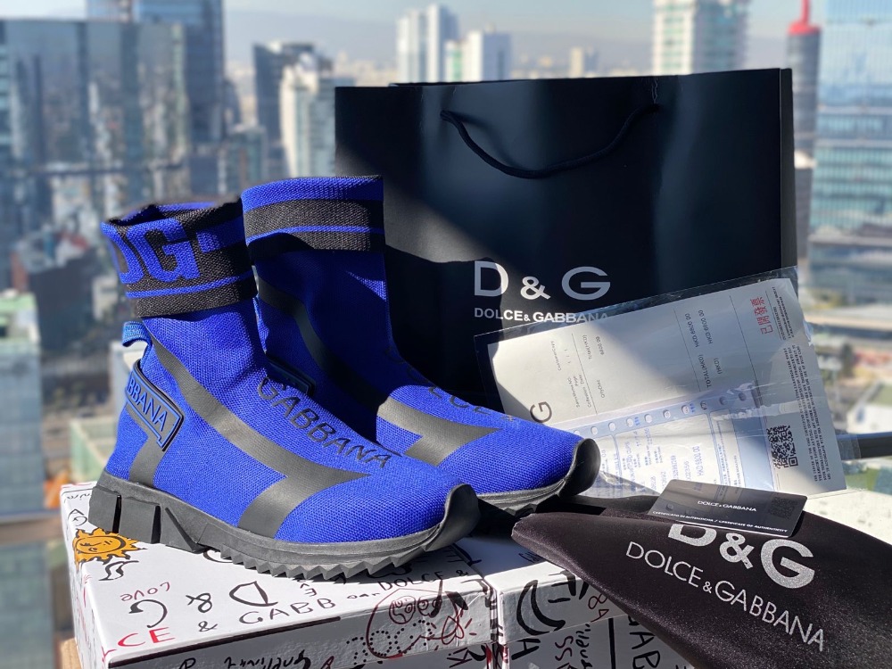 Sorrento Dolce Gabbana Calcetin Dolce And Gabbana Shoes Blue Dolce