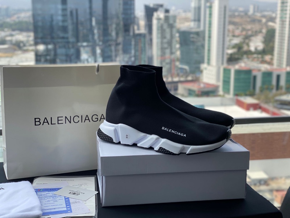 Tenis Balenciaga Speed Trainer Suela Negra - LuxuryShop GDL
