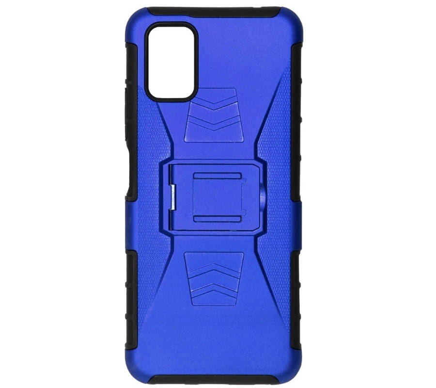Funda Uso Rudo GEN para ZTE BLADE V20 SMART 8010, Azul/Negro Baaxtec