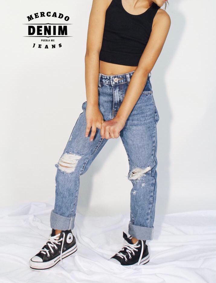 Jeans niña Mom Fit - MD JEANS