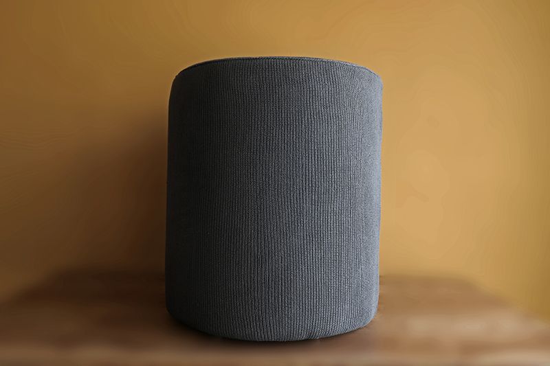 Otomano Neu gris - Por los artesanos de México | Ensamble Artesano