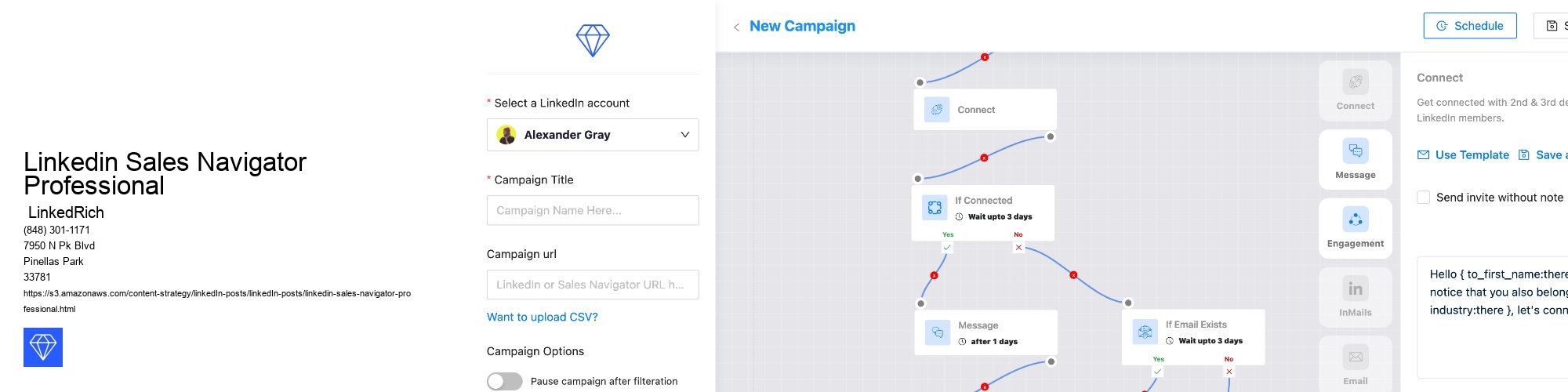 Linkedin Sales Navigator Professional