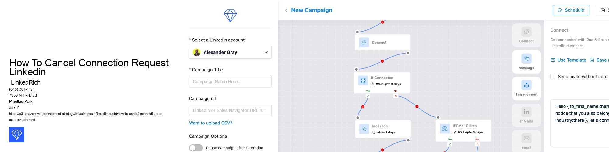 How To Cancel Connection Request Linkedin