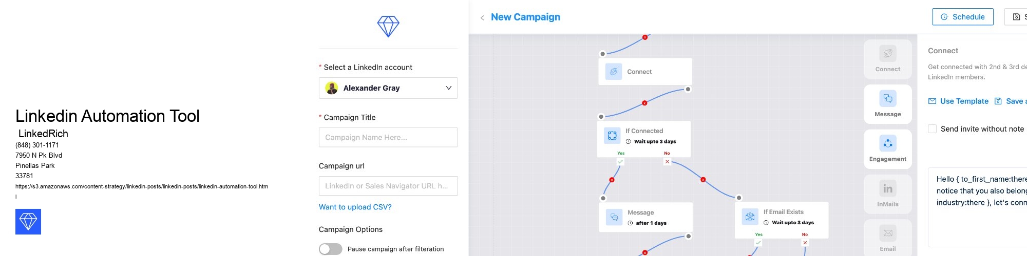Linkedin Automation Tool