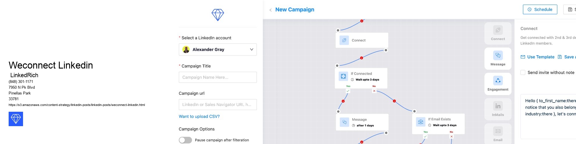 Weconnect Linkedin