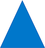 Blue triangle