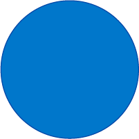 Medium blue circle