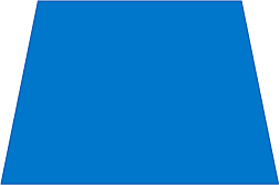 Blue trapezoid