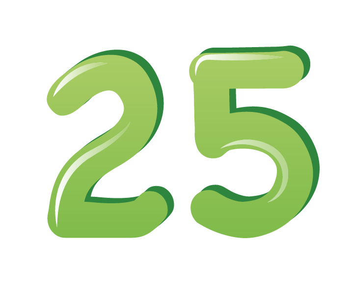 25