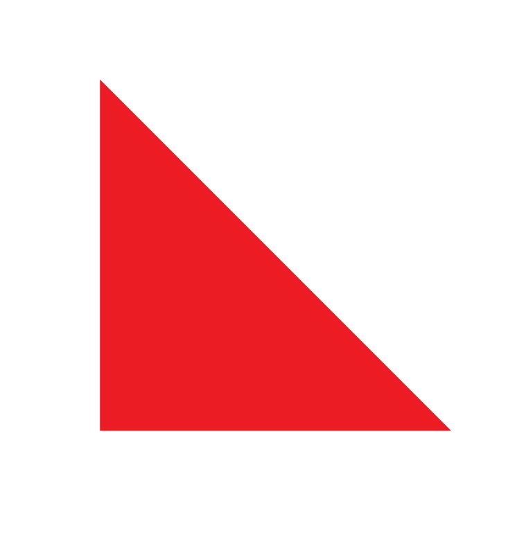 red triangle