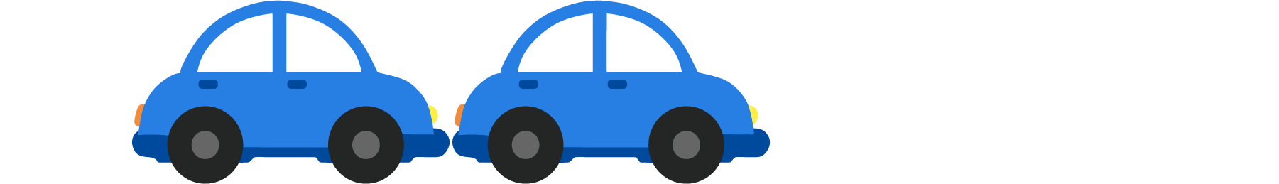2 cars