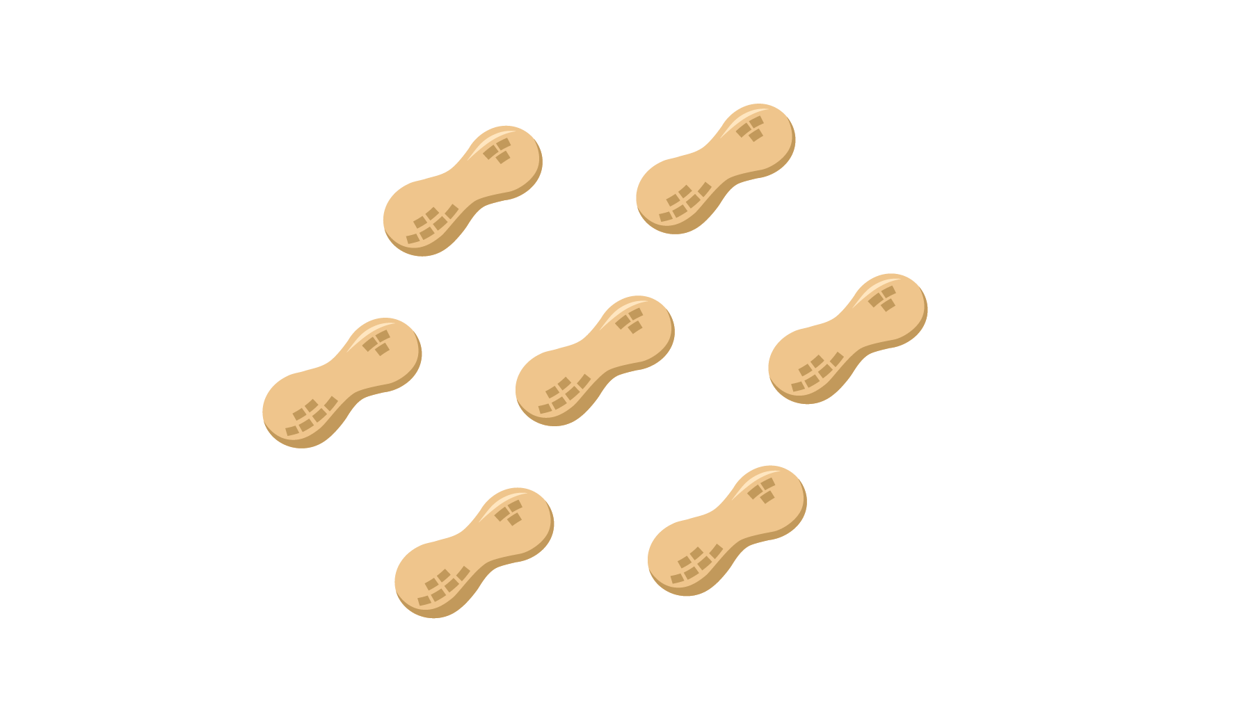 7 peanuts sticks