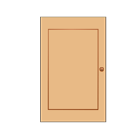 Door whole