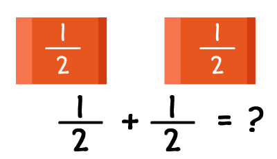 1/2 plus 1/2