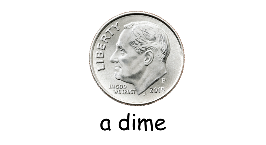 a dime
