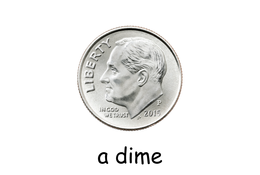 a dime