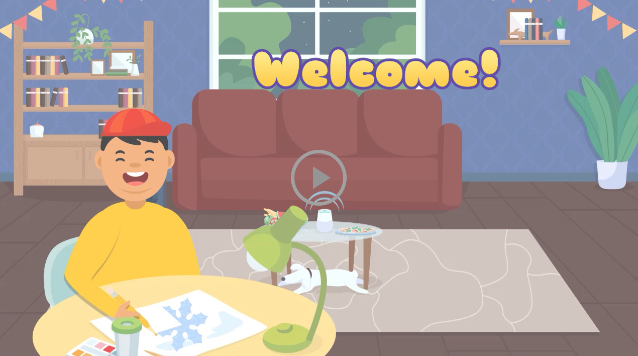 ALTTEXT: Enter key opens full-screen view with video.