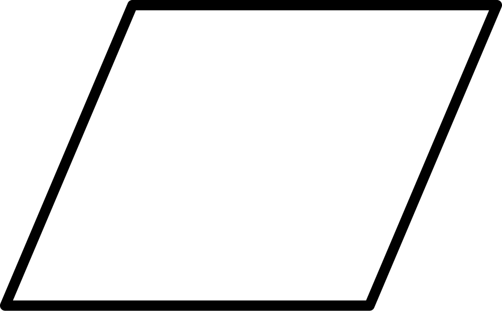 a rhombus