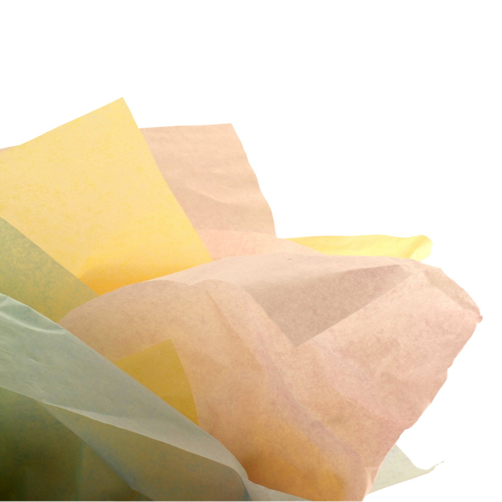 colored tissue paper