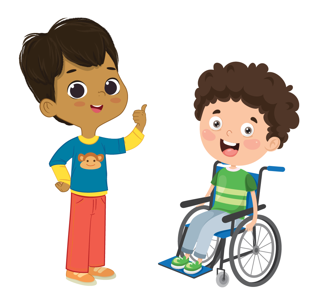 Kids waiting in line for recess.