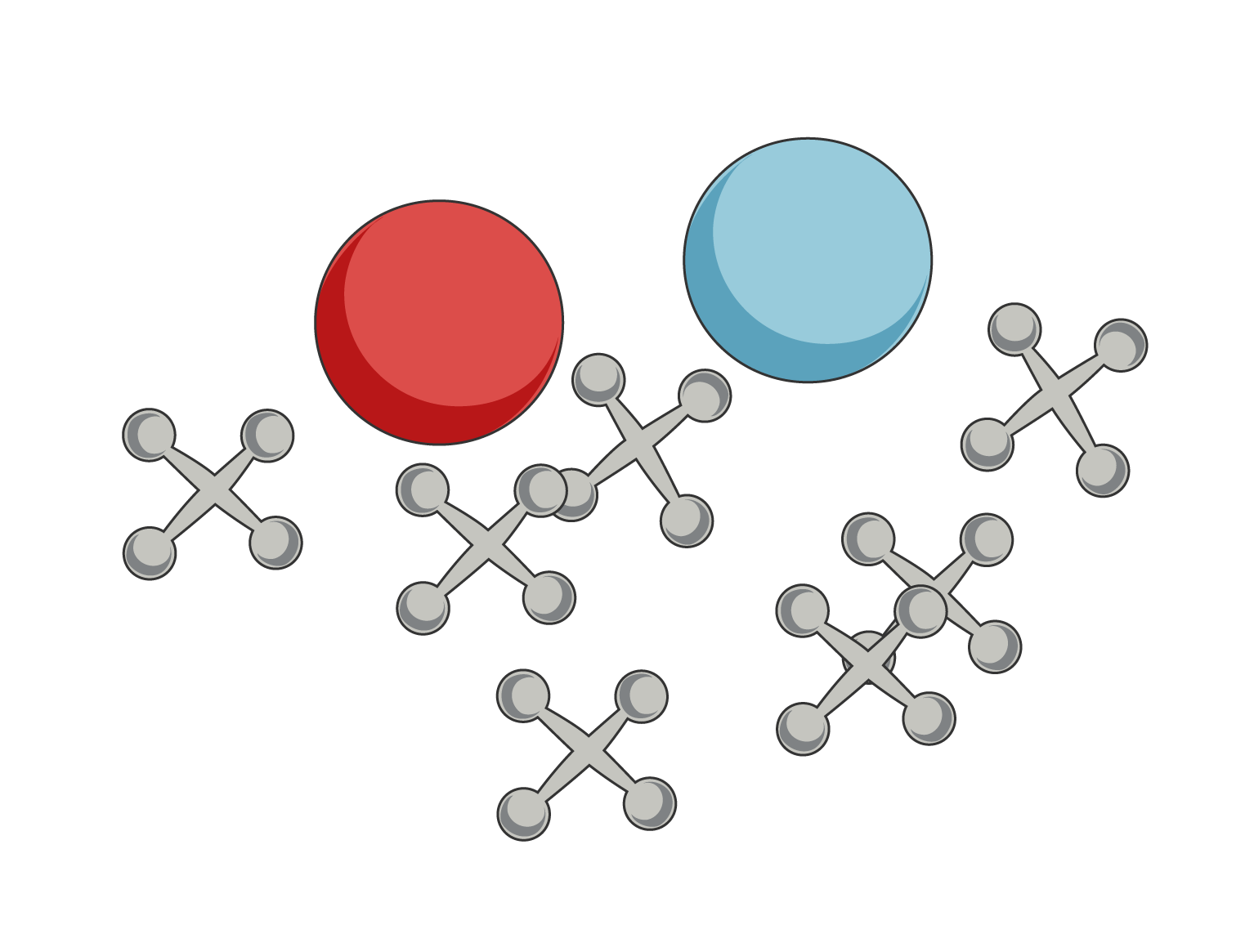 An old jacks game set.