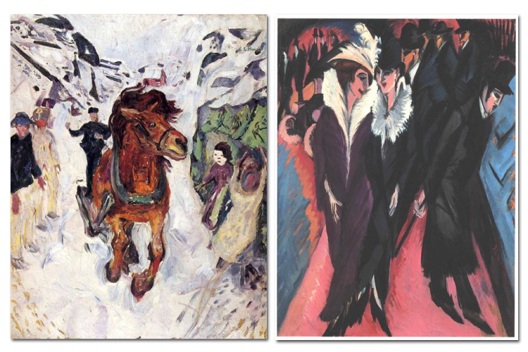 Galloping Horse & Street, Berlin