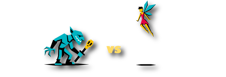 character 1 vs character 2