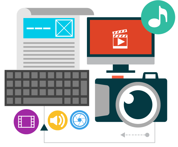 multimedia concept
