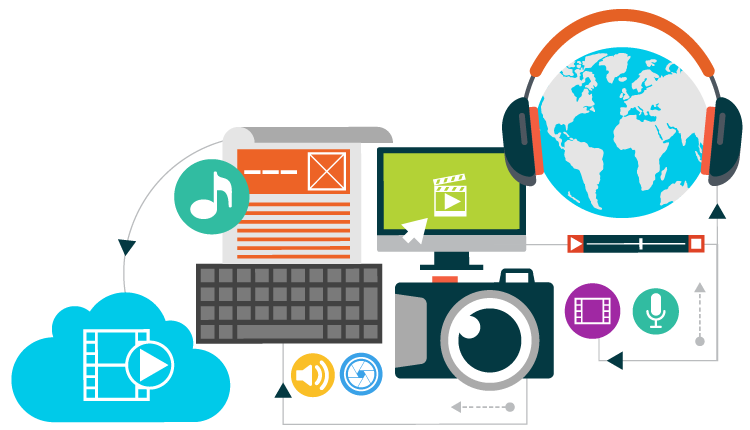 multimedia concept