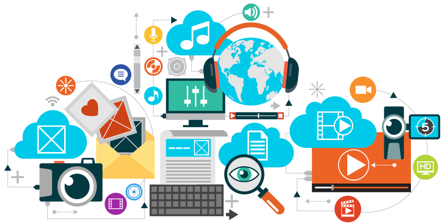 multimedia concept