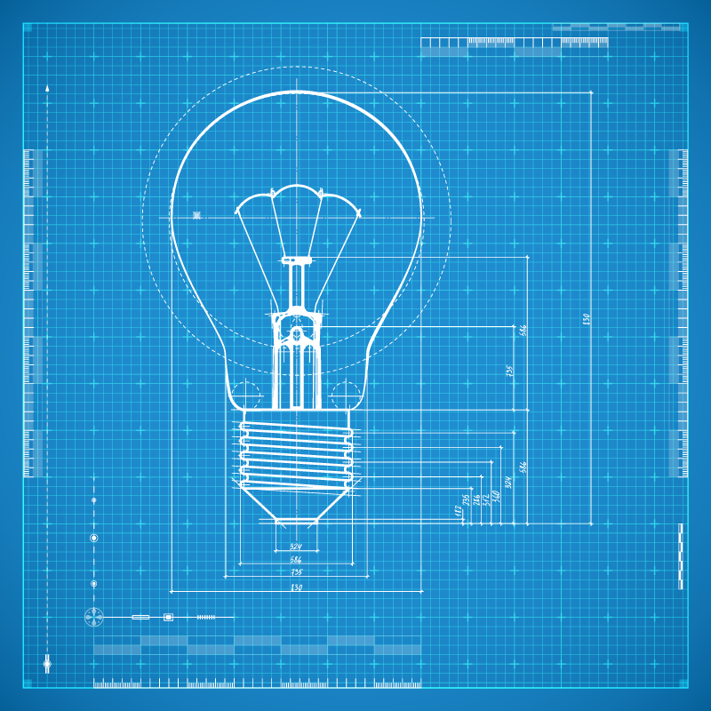 blueprint concept of an idea
