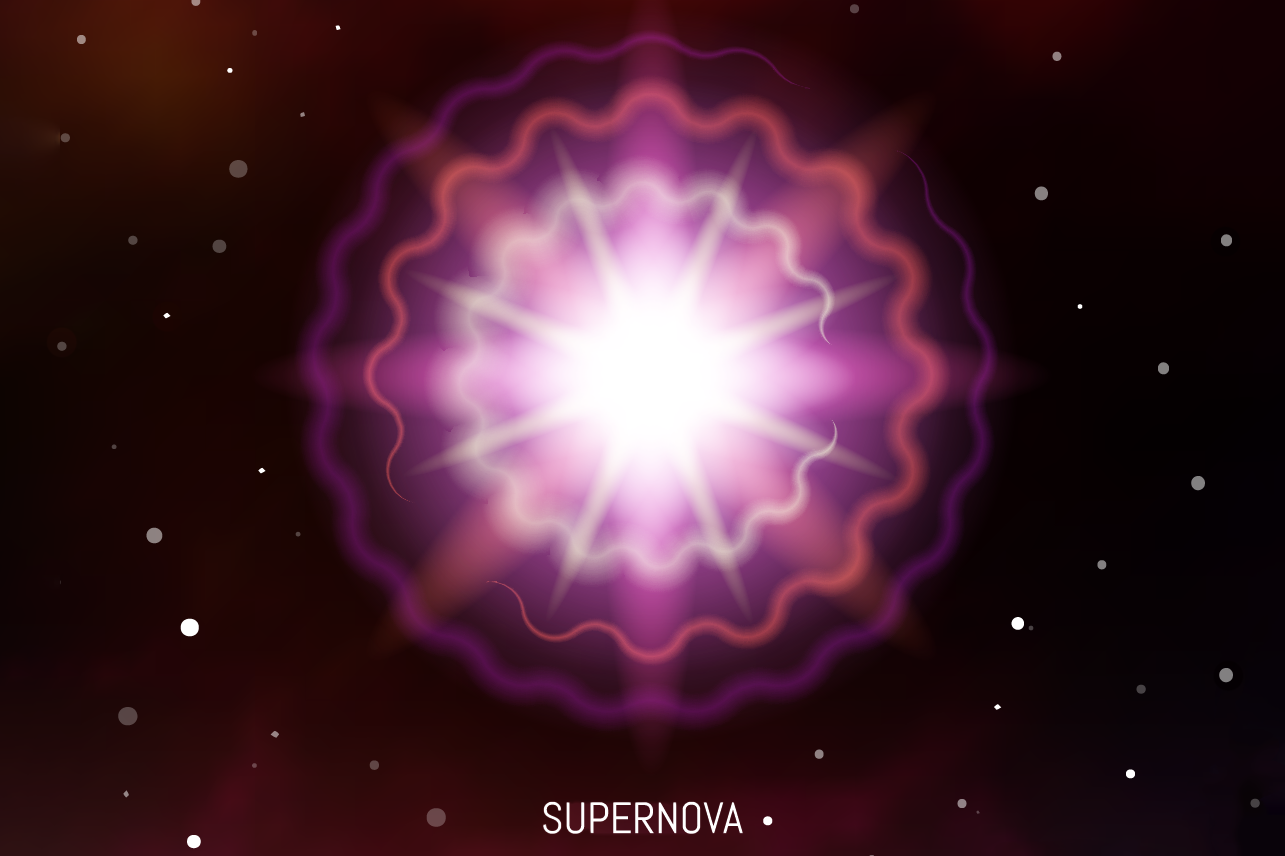 Supernova star
