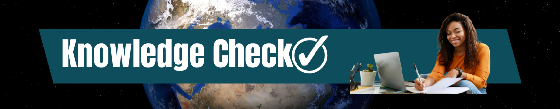 knowledge check banner