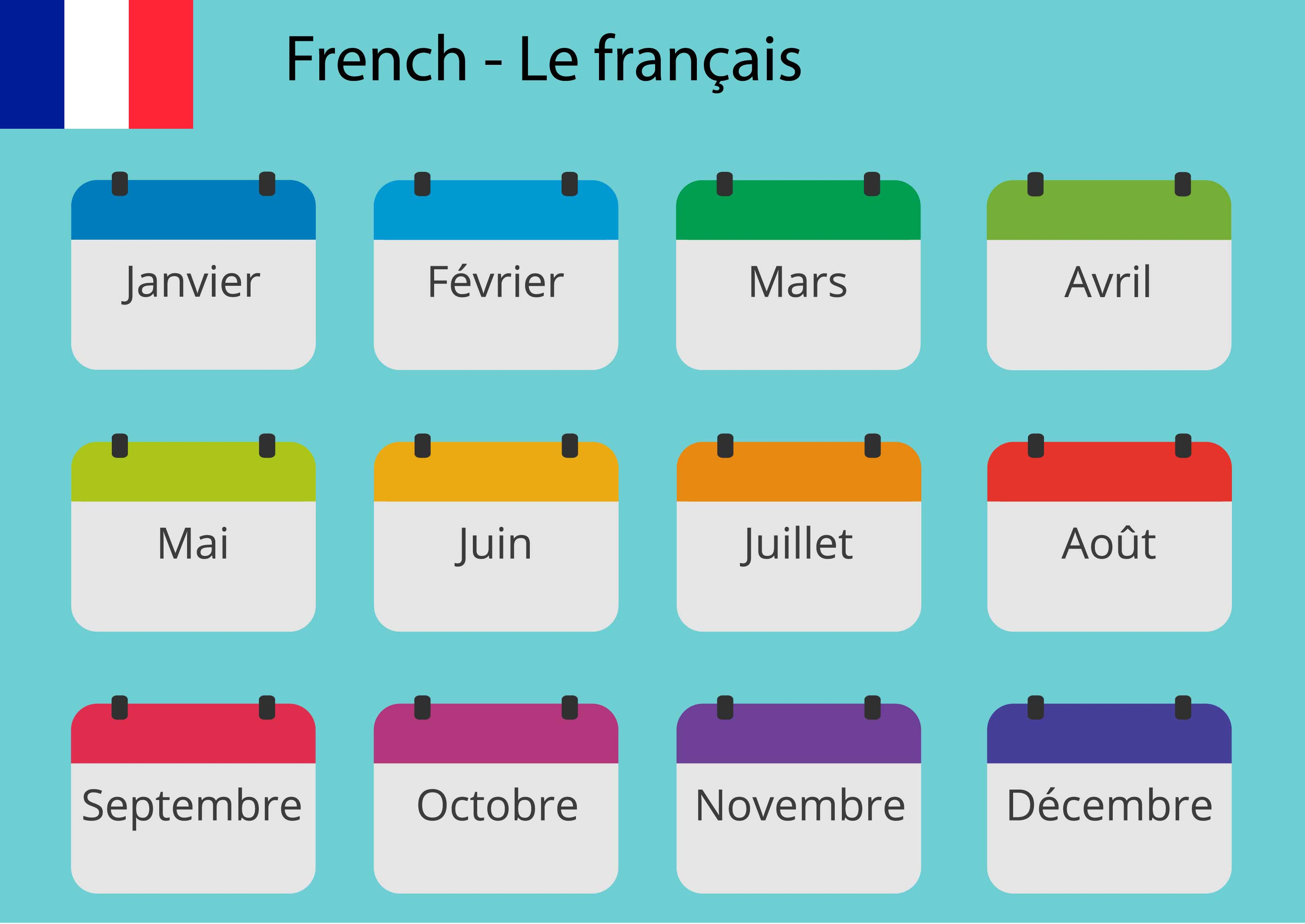 janvier février mars avril mai juin juillet août septembre octobre novembre décembre