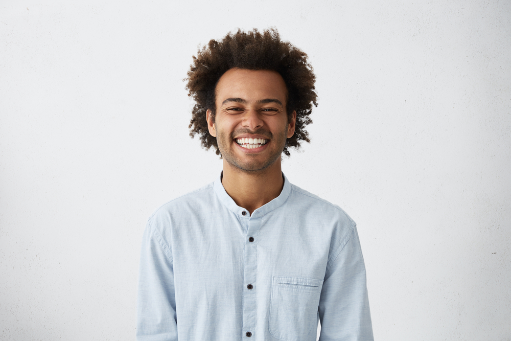 boy smiling