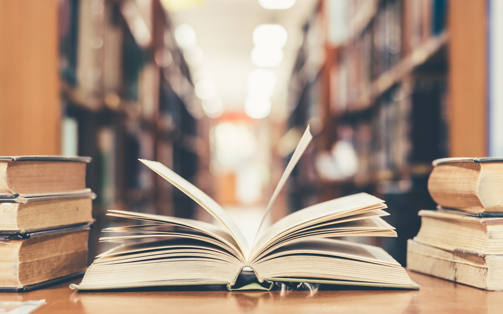 books in library
