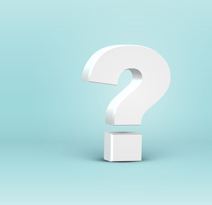 question mark