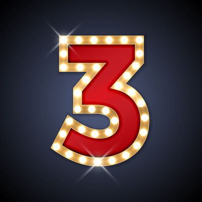 the number 3