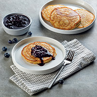 Oatmeal Pecan Pancakes