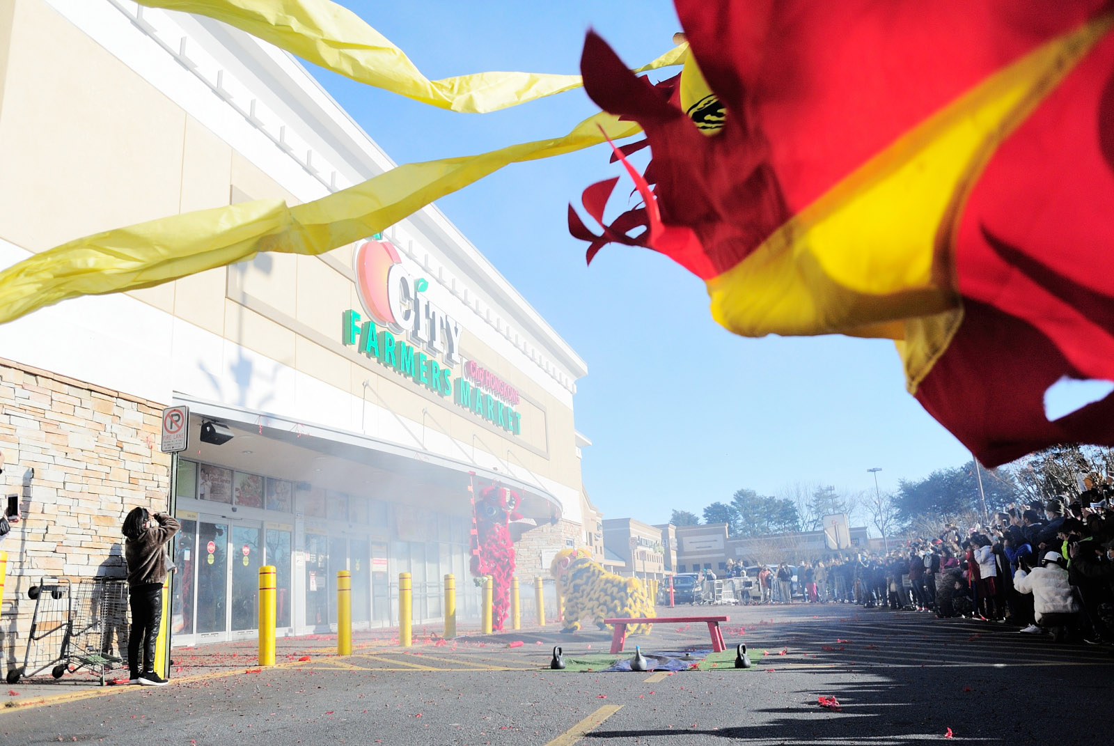 City Farmers Market Duluth Performance Chien Hong School of Kung Fu