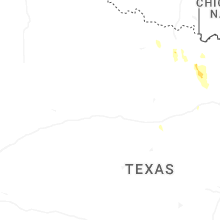 Regional Hail Map for Abilene, TX - Sunday, August 3, 2025