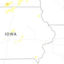Regional Hail Map for Cedar Rapids, IA - Saturday, August 9, 2025