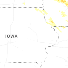 Regional Hail Map for Cedar Rapids, IA - Saturday, August 16, 2025