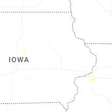 Regional Hail Map for Cedar Rapids, IA - Monday, August 18, 2025